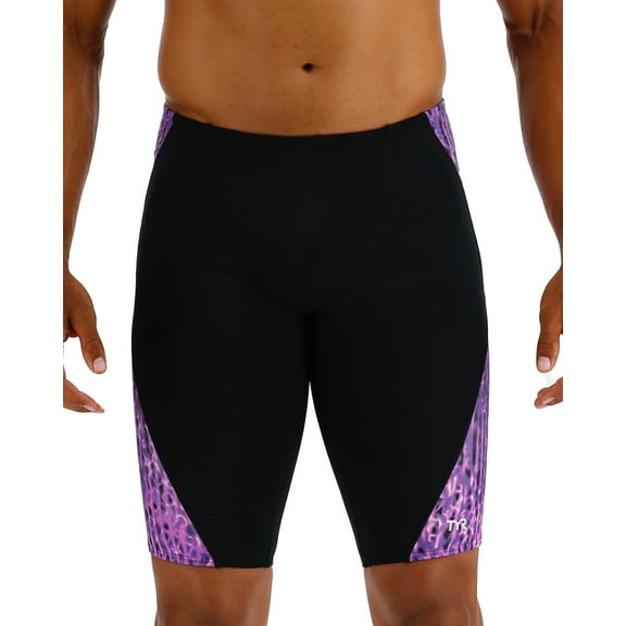 TYR DURAFAST LITE MEN'S BLADE SPLICE JAMMER SWIMSUIT - ATOLLA