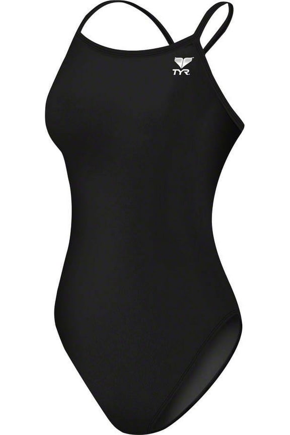 Diamondfit Women's Swimsuit: Black 30