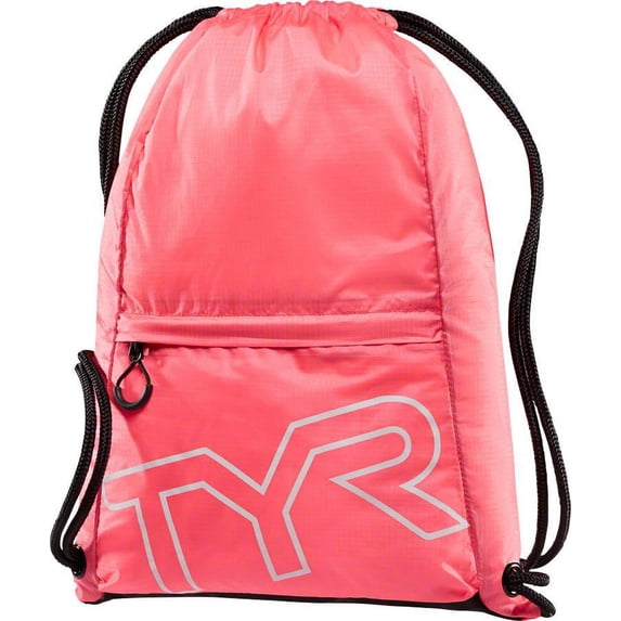 TYR Drawstring Sack Pack: Pink