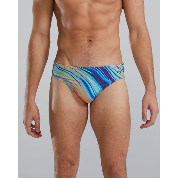 TYR Durafast Elite Men's Brief Swimsuit - Riptidal