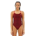 thumbnail image 1 of TYR Durafast Elite Women's Cutoutfit Swimsuit - Lapped, 1 of 5