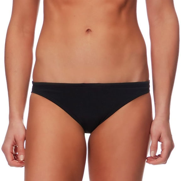 TYR Durafast One Women's Classic Bikini Bottom Only: Black, SM (Size 32)