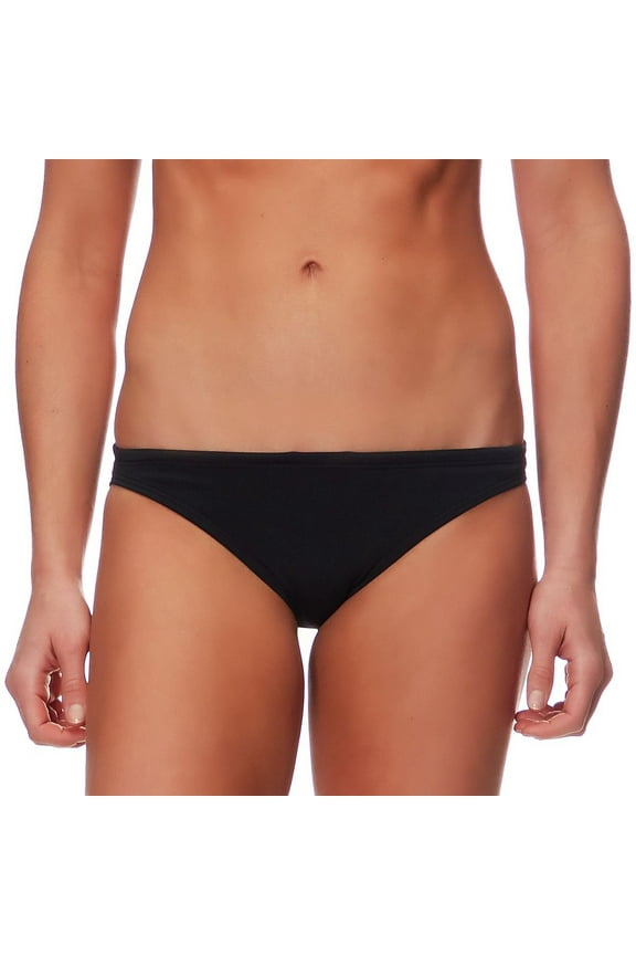 Durafast One Women's Classic Bikini Bottom Only: Black, SM (Size 32)