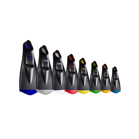 Tyr Flexfins 2.0 (Medium(Red), Black)