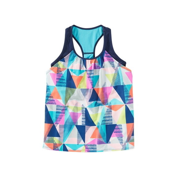 TYR Girl's Jigsaw Ava 2 in 1 Tank