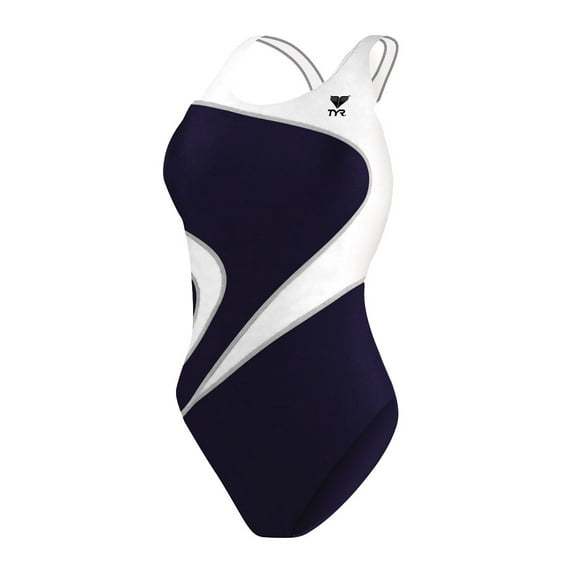 TYR Girls' Alliance Team Splice Maxback Tank Swimsuit