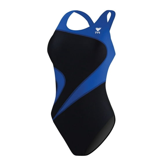 TYR Girls' Alliance Team Splice Maxback Tank Swimsuit