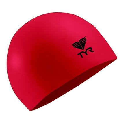 TYR Latex Swim Cap Classic Size Anti-Roll Edge