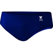 TYR Men's Durafast Elite Solid Racer Swim Suit Navy, 26