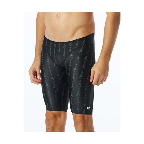 TYR Men's Fusion 2 Jammer U12 Compliant (Black, 36)