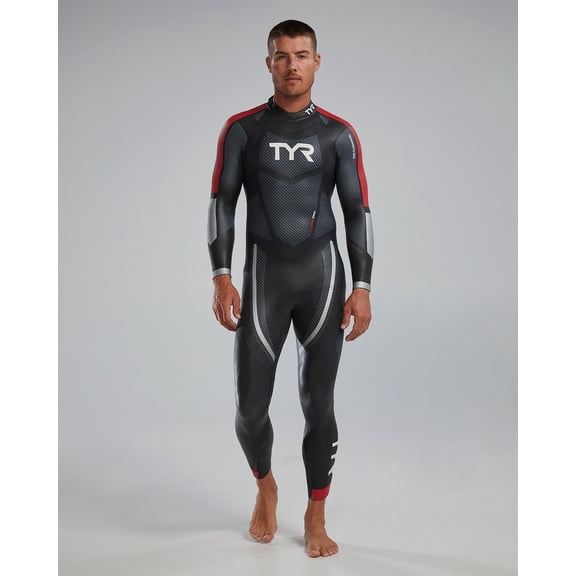 TYR Men's Hurricane Category 5 Wetsuit – Advanced Open Water Wetsuit