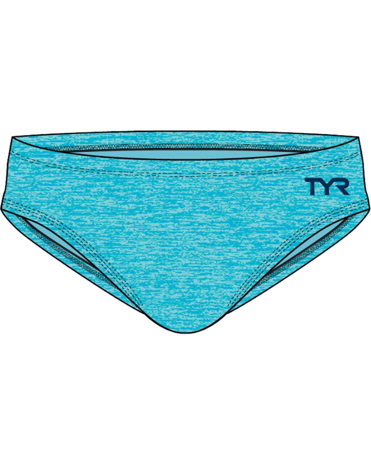 TYR Men's Lapped Racer Swim Brief