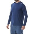 thumbnail image 1 of TYR Men's SunDefense Hooded Shirt, 1 of 2