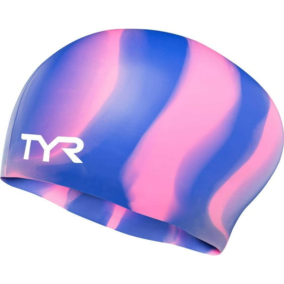 TYR Mens Long Hair Silicone Cap