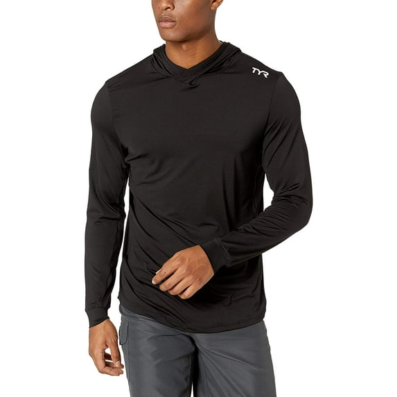 TYR Mens Solid Hoodie