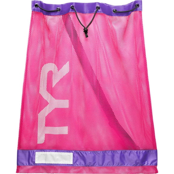 TYR Mesh Equipment Bag: Pink/Purple