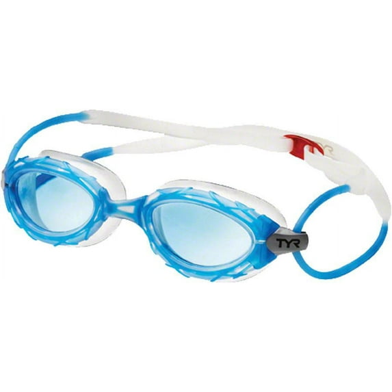 TYR Nest Pro Nano Goggle: Blue Frame/Clear Gasket/Blue Lens