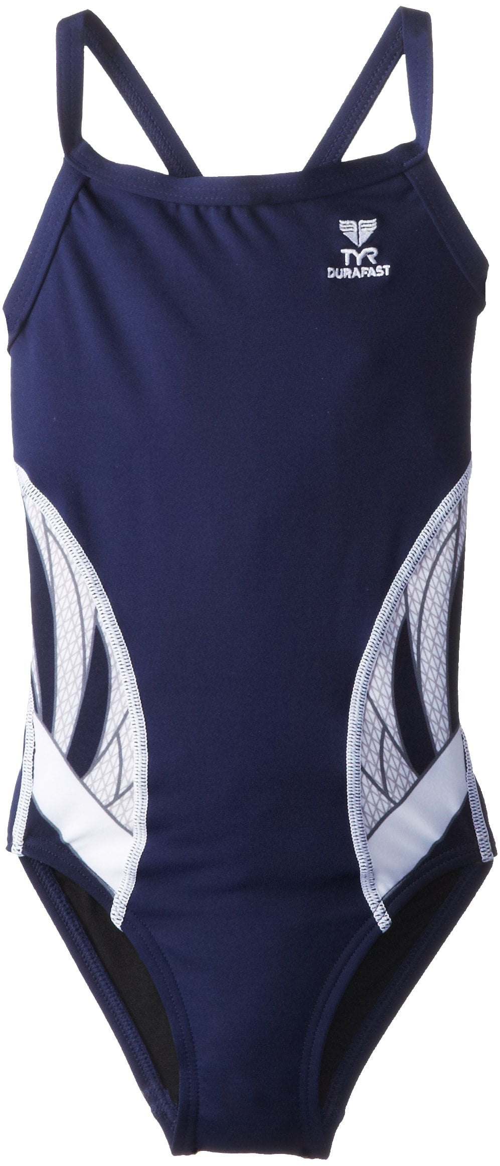 TYR Sport Girl's Zion Diamondfit Swimsuit - Durafast Elite, Chlorine Resistant, UPF 50+