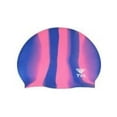 thumbnail image 1 of TYR Silicone Multicolor Swim Cap, 1 of 3