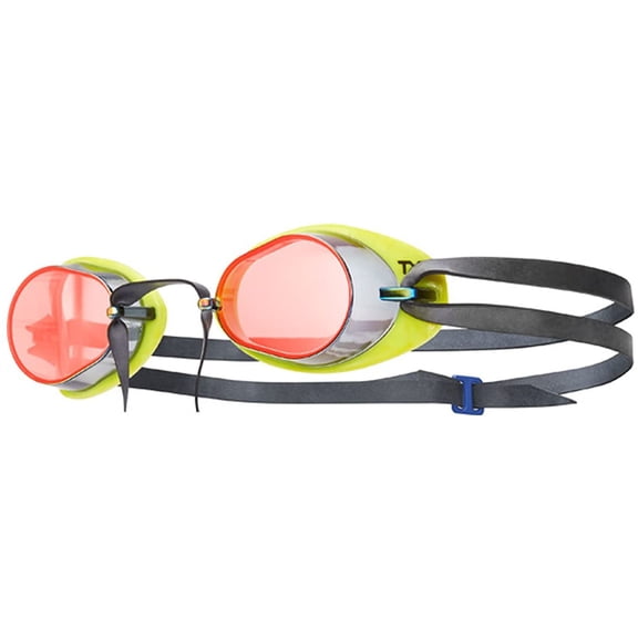 TYR Socket Rockets 2.0 Mirrored Adult Goggles - Red/Yellow/Black