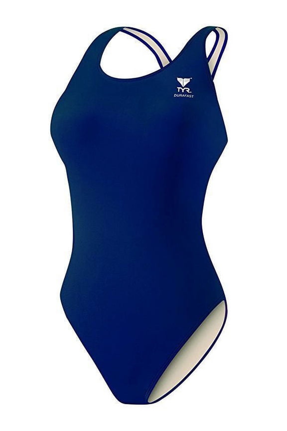 Solid Spandex Maxback Women's Swimsuit