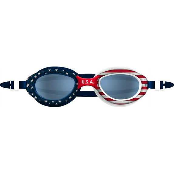 TYR Special Ops 2.0 Polarized Goggle: USA Frame/Smoke Lens