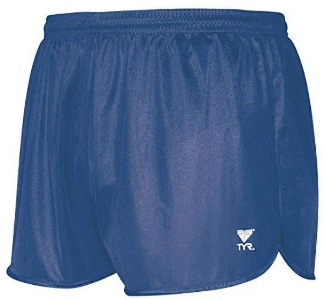 TYR Men's Swim Resistance Short, Blue, XL