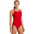 thumbnail image 1 of TYR Sport Women's Solid Diamondback Swim Suit,Red,40, 1 of 2