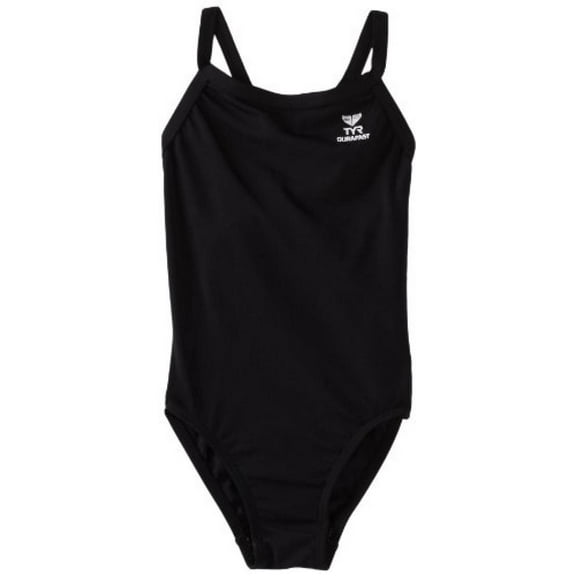TYR Sport Women s Solid Durafast Diamondback Swim Suit Black 40