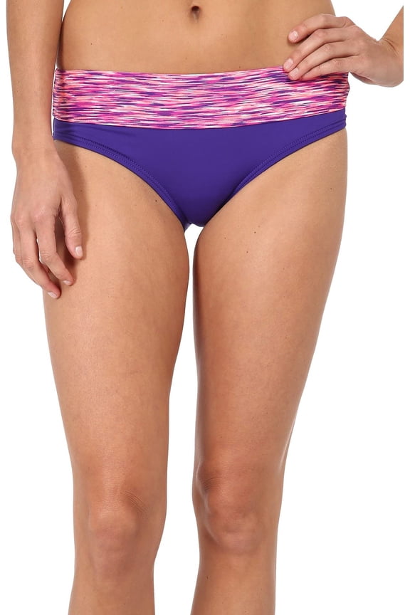 Sport Women's Sonoma Active Banded Bikini Bottom, Purple, Small