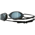 thumbnail image 1 of TYR Tracer X Racing Nano Goggle: Black Frame/Black Gasket/Smoke Lens, 1 of 1