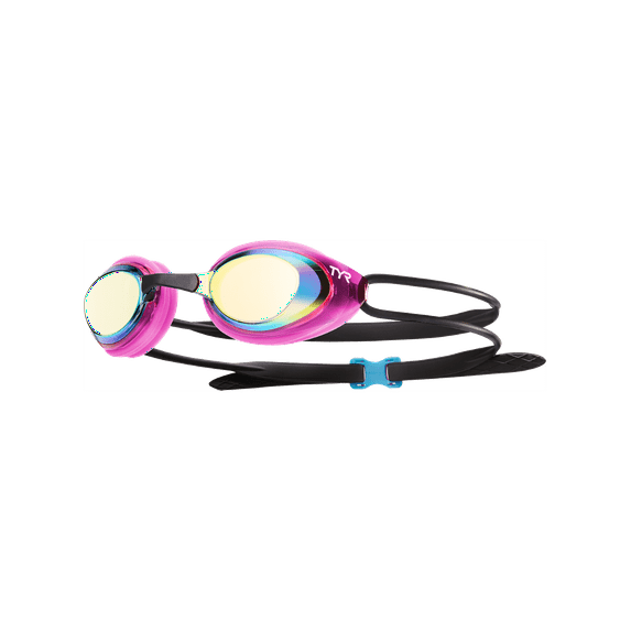TYR WOMEN'S BLACKHAWK MIRRORED RACING GOGGLES
