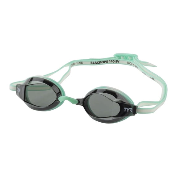 TYR Black Ops Non-Mirrored Women's Fit Goggle - Smoke/Mint