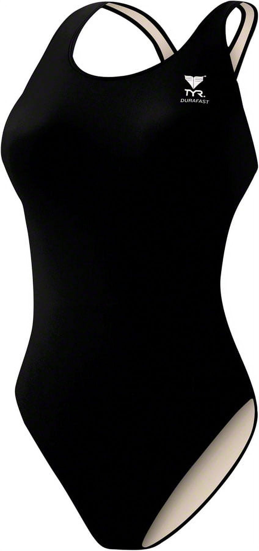 TYR Sport Women's Solid Maxback Swim Suit (Black, 42) : Buy Online at Best Price in KSA - Souq is now