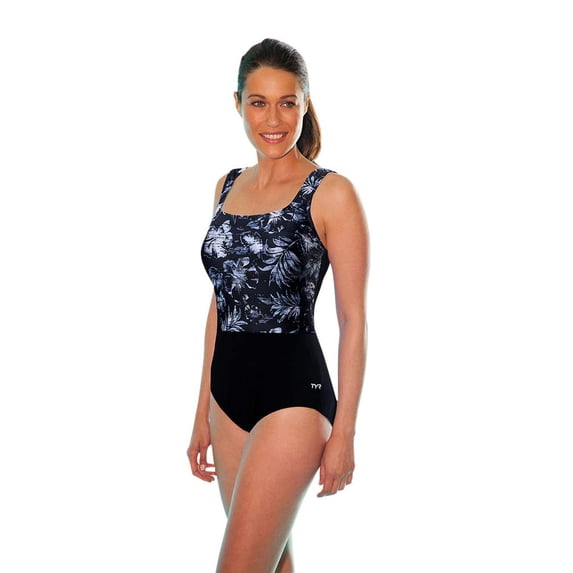 TYR Women's Scoop Neck Controlfit One Piece Swimsuit