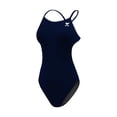thumbnail image 1 of TYR Women's Durafast One Solids Swimsuit, Navy, Size 30, 1 of 2