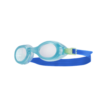 TYR Youth Fit Aqua Blaze Non-Mirrored Swim Goggle - Blue/Green