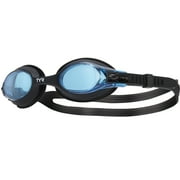TYR Youth Fit Swimple Non-Mirrored Swim Goggle - Black/Blue