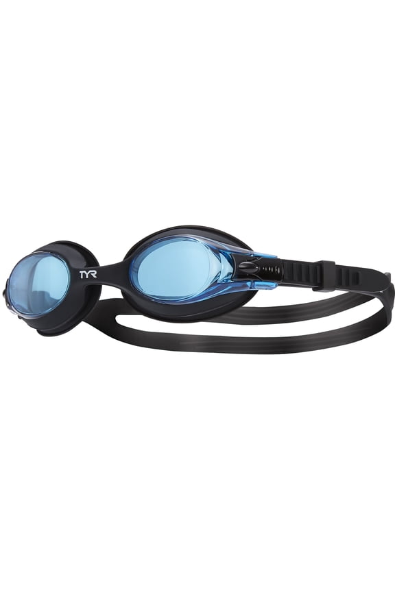 Youth Fit Swimple Non-Mirrored Swim Goggle - Black/Blue