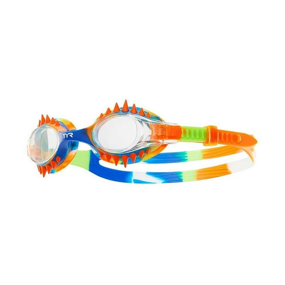 TYR Youth Fit Swimple Spikes Tie Dye Non-Mirrored Goggle