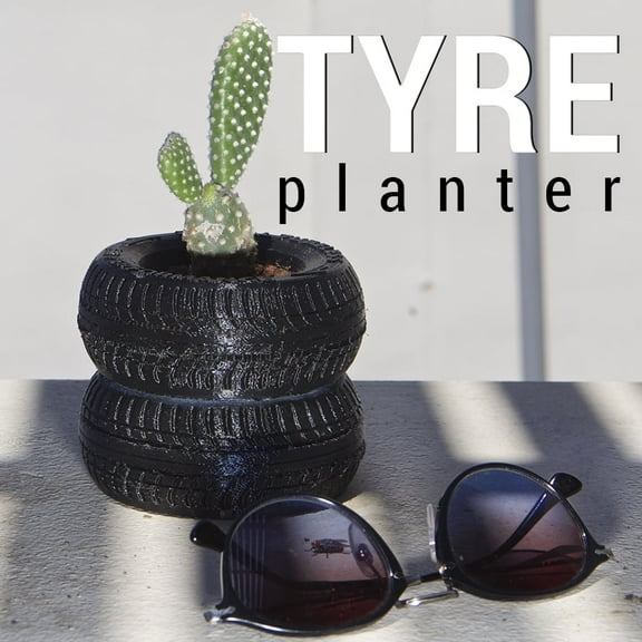 TYRE Planter (3D Printed)