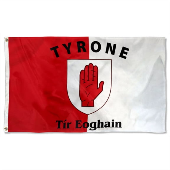 TYRONE IRELAND Flags Polyester 3x5 FT banner