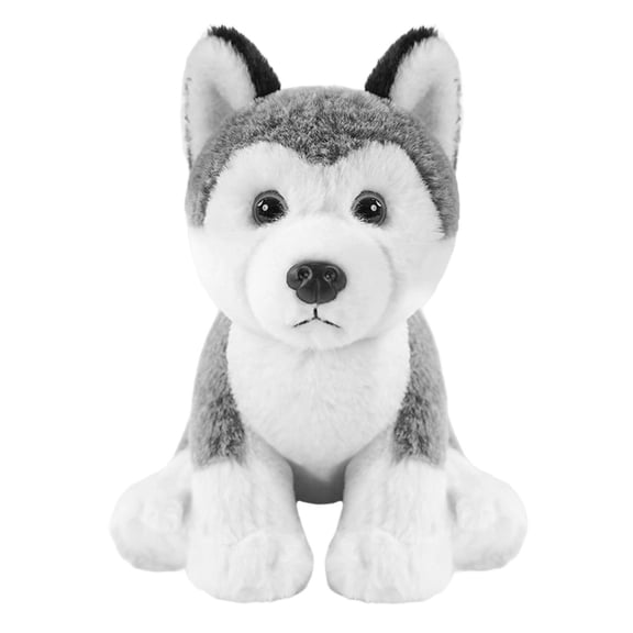TYShandao Cartoon Realistic Husky Plush Toy