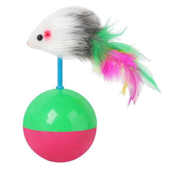 TYShandao Cat Toy Set, Mouse Roly-Poly Toy, Self-Entertaining Cat Teaser, Cat Supplies Set, Cat Toy.