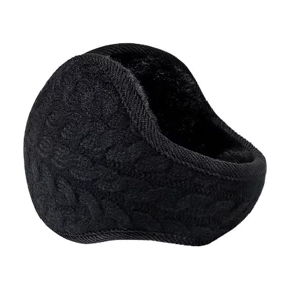 TYShandao Foldable Behind-The-Back Knitted Earmuffs