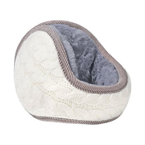 TYShandao Foldable Behind-The-Back Knitted Earmuffs