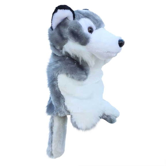 TYShandao Hand Puppet Plush Toy, Kindergarten Story Prop, Big Bad Wolf Hand Puppet, Parent-Child Cross-Border 2021 New Style Comfort Doll