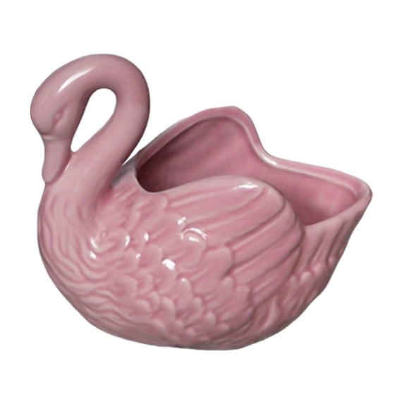 TYShandao Swan Ceramic Small Flower Pot