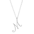 thumbnail image 1 of TYShandao Women's Classic Silver 26 English Initials Clavicle Chain Pendant Necklace, 1 of 1