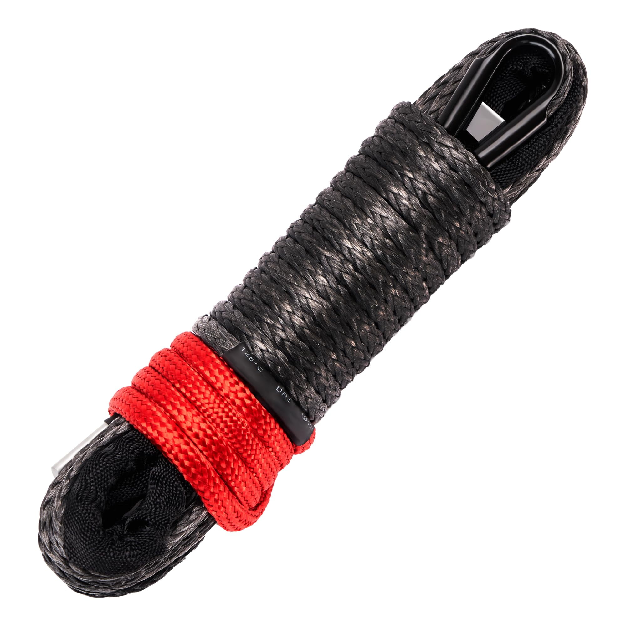 TYT Synthetic Winch Rope 3/16" x 50', 8500lb Winch Line Cable with